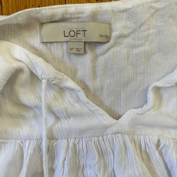 LOFT Linen Blouse - Picture 4 of 4